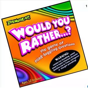 Would You Rather game of mind boggling questions